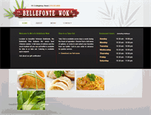 Tablet Screenshot of bellefontewok.com